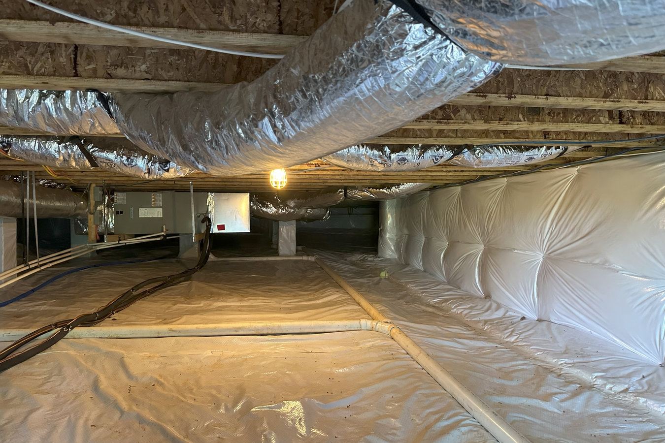 Crawl space insulation in Bismarck, ND